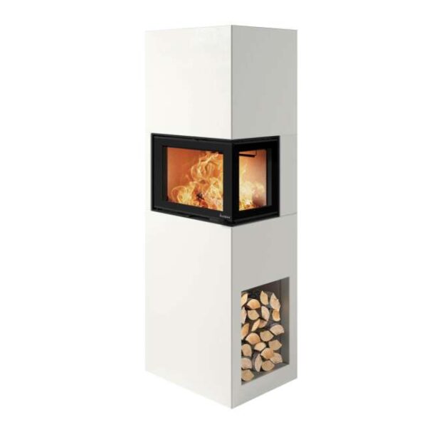 Nordpeis Pisa ShapeStone Light med innsats N-21A sort venstre