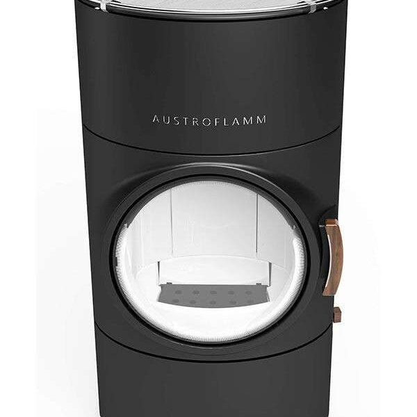 Austroflamm Clou Compact Cook m/ rail, justerbare bein, bakuttak