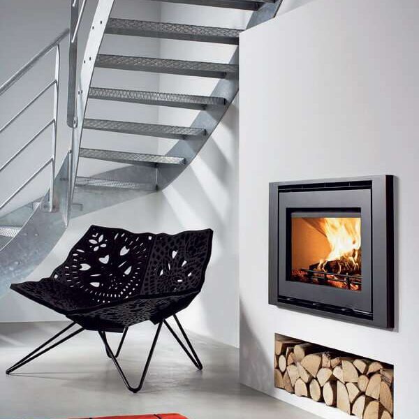 Westfire Uniq 32 Innsats sort – bred ramme